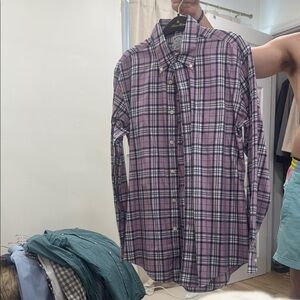 Brooks Brothers Purple Casual Button Down Shirt